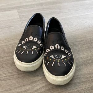 Kenzo leather K-skate Eyes Sneaker